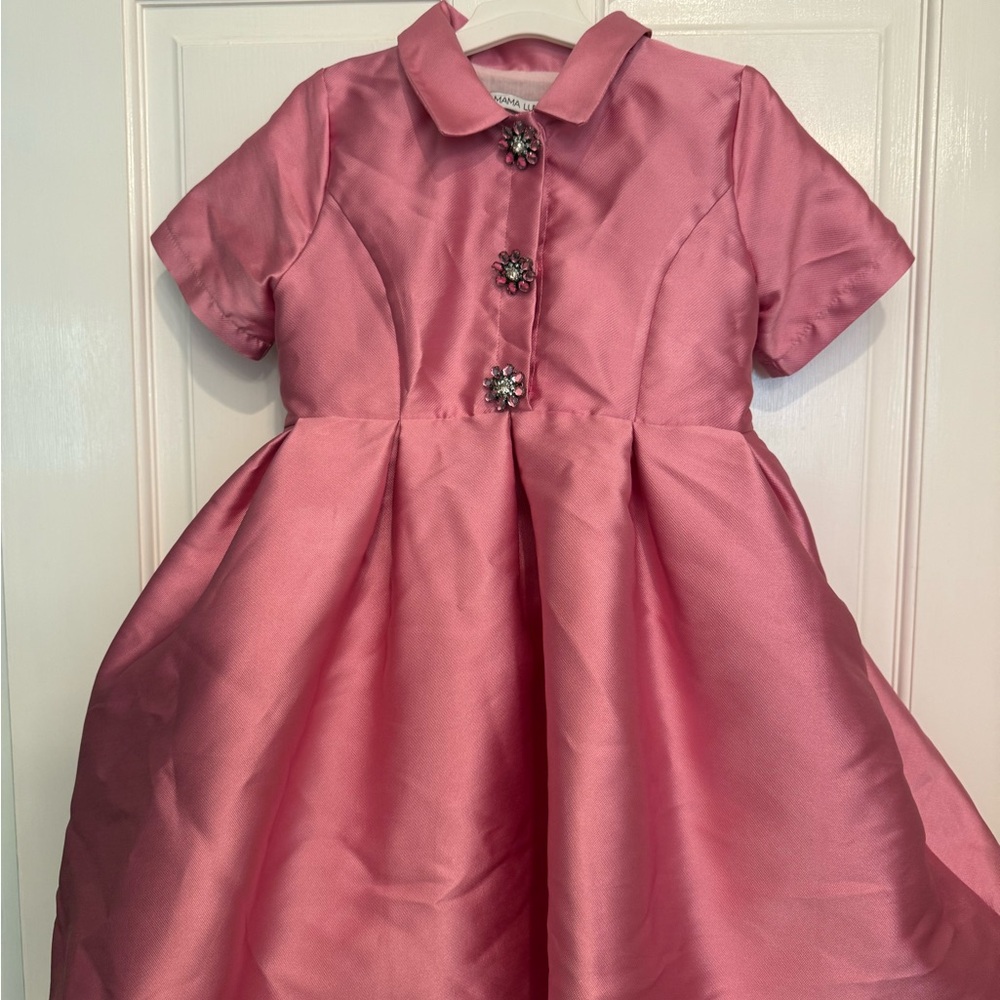 Elegant Pink Kids Dress